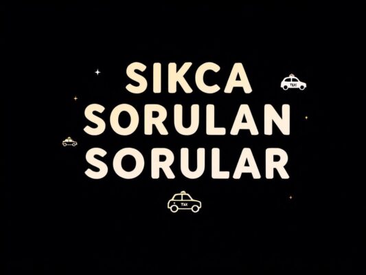Sıkça sorulan sorular